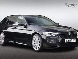 Black sapphire metallic paint Used 2019 BMW 530 M Sport Estate | £24,000 (Fair price)