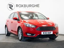Red Used 2015 Ford Focus Titanium Hatchback | £5,995 (Fair price)