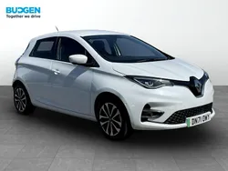 White Used 2021 Renault Zoe GT Hatchback | £10,400 (Fair price)