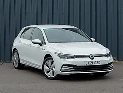 White Used 2024 VW Golf VIII Style Hatchback | £24,498 (Fair price)