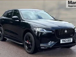 Black Used 2021 Jaguar F-Pace R-Dynamic SUV | £28,700 (Fair price)