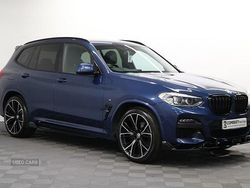 Blue Used 2021 BMW X3 M Sport SUV | £26,495 (Fair price)