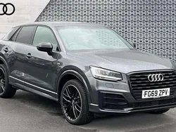 Daytona grey, pearl effect Used 2019 Audi Q2 Black Edition SUV | £18,727 (Fair price)