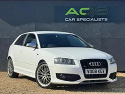 White Used 2008 Audi S3 Hatchback | £6,295 (Fair price)