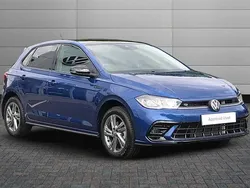 Reef blue New 2025 VW Polo R-line Hatchback | £24,050 (Fair price)