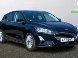 Black Used 2021 Ford Focus Titanium Hatchback | £13,099 (Good price)