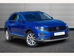 Blue Used 2021 VW T-Roc SEL SUV | £20,295 (Fair price)