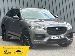 Grey Used 2017 Jaguar F-Pace R-Sport SUV | £10,450 (Fair price)