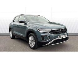 Blue Used 2023 VW T-Roc Life SUV | £22,173 (Fair price)