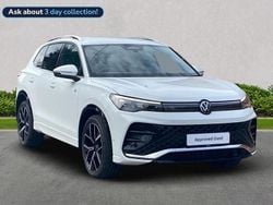 White New 2025 VW Tiguan R-line SUV | £36,990 (Expensive)