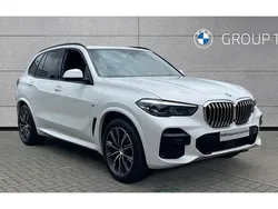 White Used 2022 BMW X5 M Sport SUV | £46,614 (Good price)
