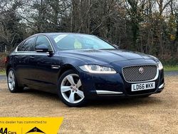 Blue Used 2016 Jaguar XF Portfolio Sedan | £6,995 (Fair price)