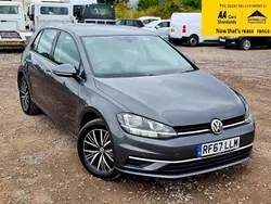 Grey Used 2018 VW Golf VII SE Hatchback | £9,988 (Fair price)