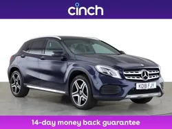 Blue Used 2018 Mercedes GLA220 AMG line SUV | £15,649 (A bit pricey)