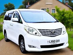 White Used 2011 Toyota Alphard Play MPV | £8,995 (A bit pricey)