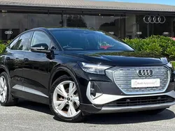 Black Used 2022 Audi Q4 Sportback e-tron S-Line SUV | £25,950 (A bit pricey)
