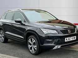 Black Used 2017 Seat Ateca Ecomotive SUV | £10,909 (Fair price)