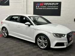 White Used 2016 Audi A3 Sportback S-Line Hatchback | £8,995 (Fair price)