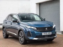 Blue Used 2021 Peugeot 3008 Premium Hatchback | £16,950 (Fair price)