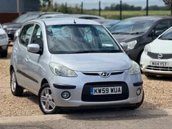 Silver Used 2010 Hyundai i10 Comfort Hatchback | £1,390 (Fair price)