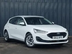White Used 2022 Ford Focus Trend Hatchback | £15,498 (Fair price)