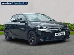 Black Used 2022 Vauxhall Corsa Edition Hatchback | £10,923 (Fair price)