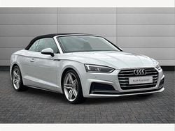 Glacier white Used 2020 Audi A5 Cabriolet S-Line Cabriolet | £17,095 (Good price)