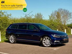 Blue Used 2019 VW Passat R-line Estate | £19,495 (Fair price)