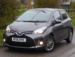 Grey Used 2016 Toyota Yaris Hatchback | £5,650 (Fair price)