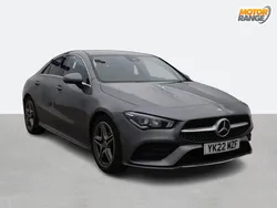 Grey Used 2022 Mercedes CLA200 AMG line Coupe | £23,295 (Fair price)