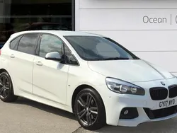 White Used 2017 BMW 220 Active Tourer M Sport MPV | £11,949 (Good price)
