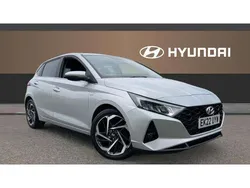 Silver Used 2022 Hyundai i20 Premium Hatchback | £13,087 (Fair price)