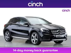 Black Used 2018 Mercedes GLA200 AMG line SUV | £17,379 (Fair price)