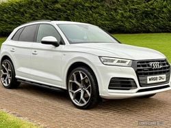 White Used 2018 Audi Q5 S-Line SUV | £18,950 (Fair price)