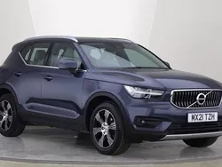 Blue Used 2021 Volvo XC40 Inscription SUV | £23,500 (Fair price)