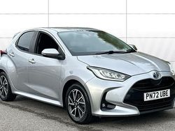 Silver Used 2022 Toyota Yaris Hybrid Design Hatchback | £15,542 (Good price)