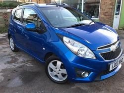 Blue Used 2012 Chevrolet Spark LT Hatchback | £2,495 (Fair price)