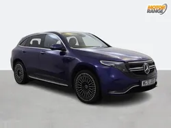 Blue Used 2020 Mercedes EQC400 AMG Line Premium Plus SUV | £25,195 (Fair price)