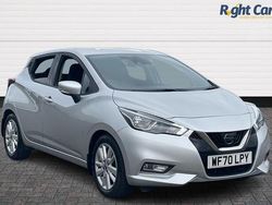 Silver Used 2020 Nissan Micra Acenta Hatchback | £10,499 (Fair price)