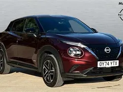 Red Used 2024 Nissan Juke N-Connecta SUV | £20,721 (Fair price)