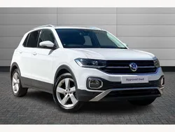 White Used 2019 VW T-Cross SEL SUV | £14,095 (Fair price)