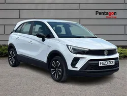 White Used 2023 Vauxhall Crossland Design Edition SUV | £14,266 (Fair price)