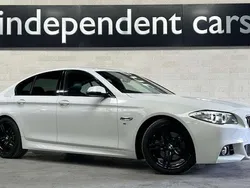 White Used 2016 BMW 520 M Sport Sedan | £11,995 (Fair price)