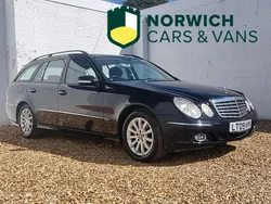 Black Used 2009 Mercedes E220 Elegance Estate | £4,995