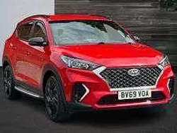 Red Used 2019 Hyundai Tucson N Line SUV | £15,489 (Fair price)