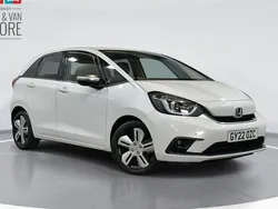White Used 2022 Honda Jazz Hybrid Hatchback | £17,998 (Fair price)