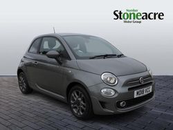Grey Used 2018 Fiat 500 S Hatchback | £8,495 (A bit pricey)