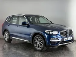 Blue Used 2018 BMW X3 xLine SUV | £20,500 (Fair price)