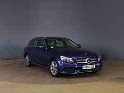 Blue Used 2016 Mercedes C220 Estate | £6,790 (Fair price)
