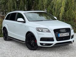 White Used 2013 Audi Q7 S-line plus SUV | £14,245 (Fair price)